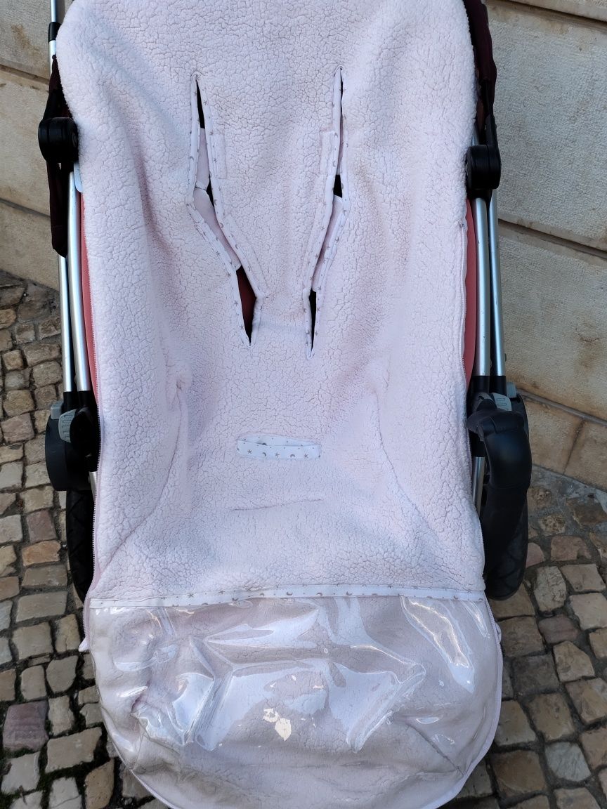 Forra, capa acolchoada universal de carrinho de bébé