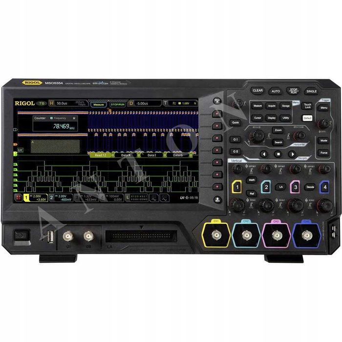 Осцилограф RIGOL MSO5000 ключ повного розкодування до можливостей 5354