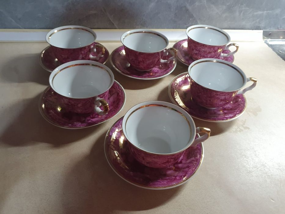 Zestaw filiżanek Karolina