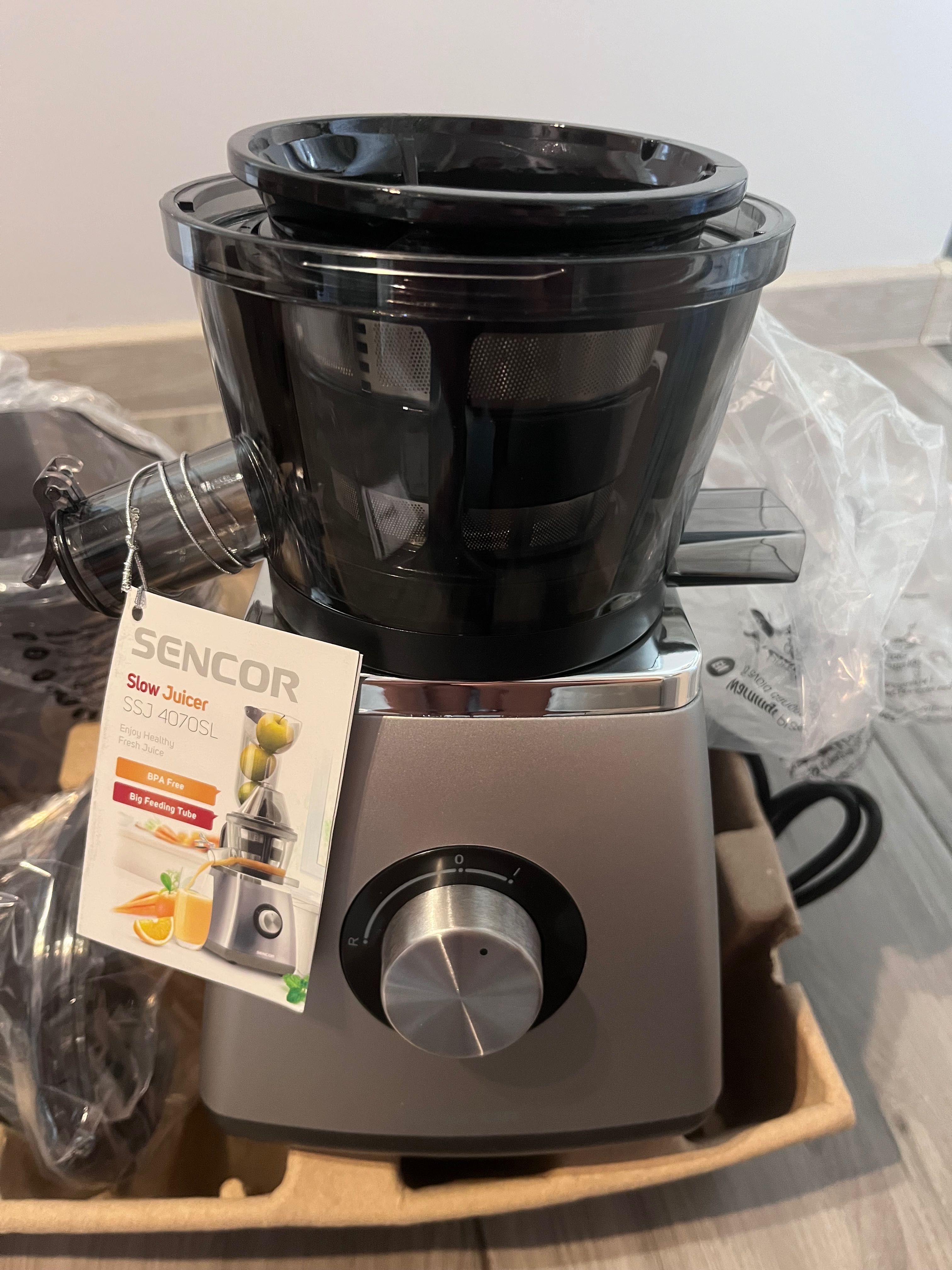 Wyciskarka wolnoobrotowa Sencor Slow Juicer SSJ 4070 SL