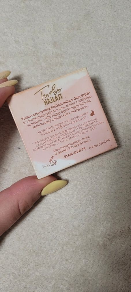 Rozświetlacz Glamshop Turbo Hajlajt