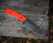 PROMOCJA! Nóż Ręcznie Robiony "Camper Orange" Resor Custom