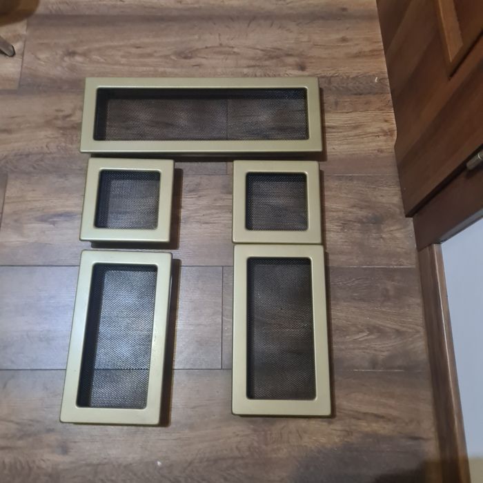 Nowe kratki kominkowe komplet