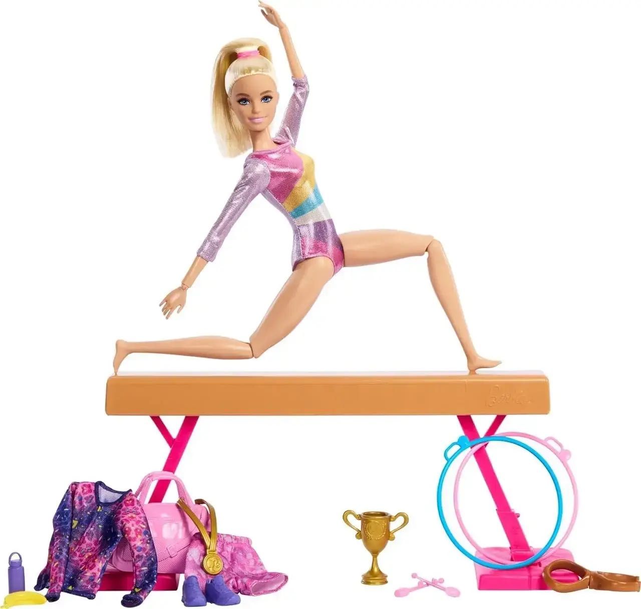 Игровой набор Барби Гимнастка Barbie Gymnastics Playset