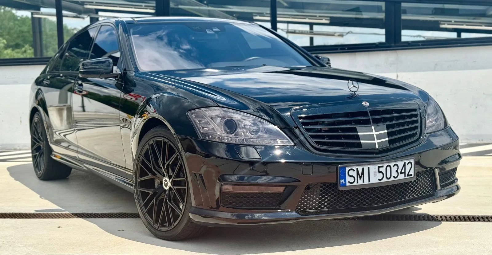 Mercedes-Benz Klasa S Ostatni wolnossacy 63 AMG V8 Lift Stan Kolekcjonerski ASO Long
