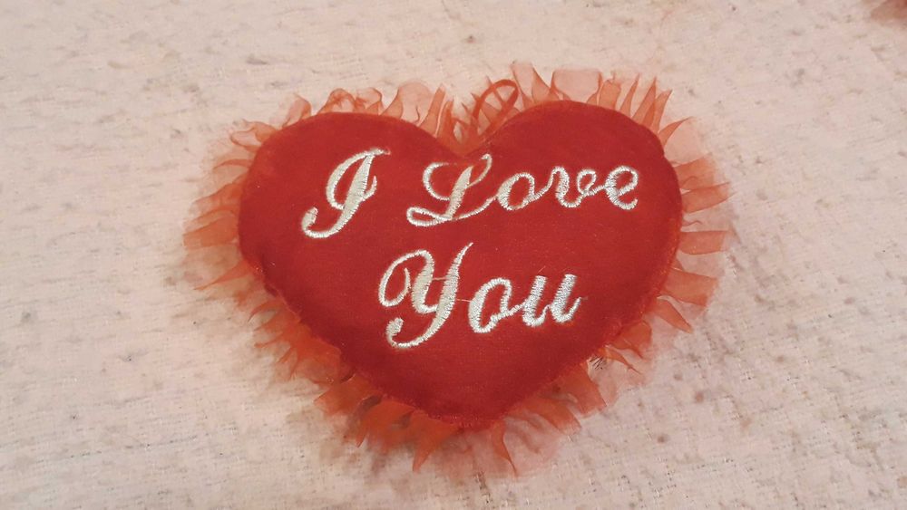 Corações de peluche - portes incluídos