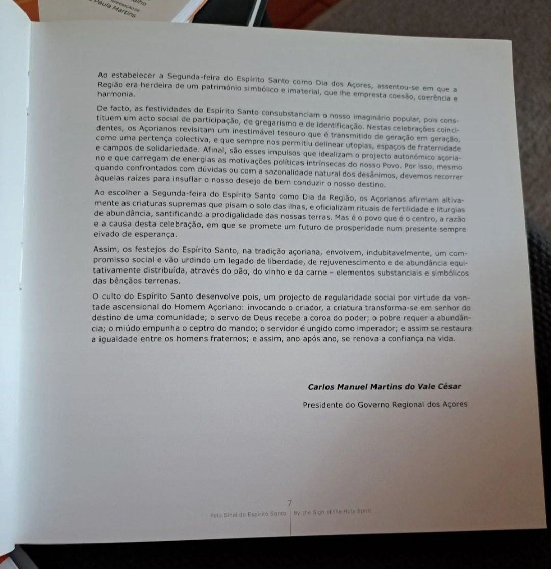 Pelo Sinal do Espírito Santo