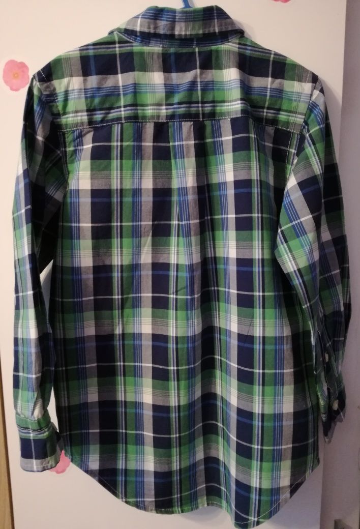 Śliczna bawełniana koszula chłopięca GAP, rozmiar 110, 4-5 lat