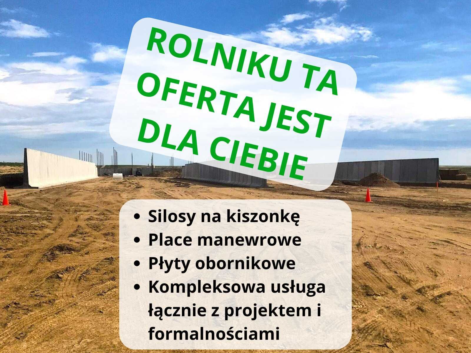 Silosy na kiszonkę, posadzki zacierane, zbiorniki monolityczne