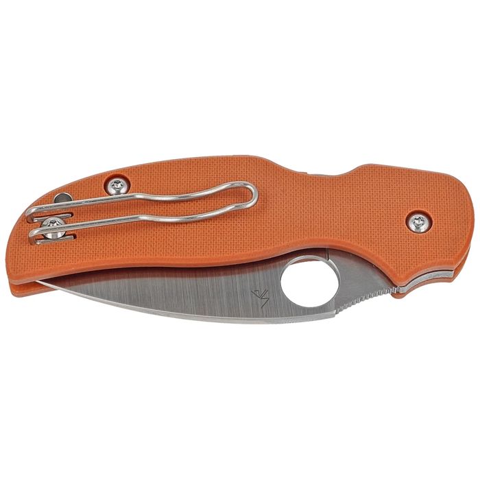 Nóż składany Spyderco Sage 5 Burnt Orange G10, Satin CPM REX 121