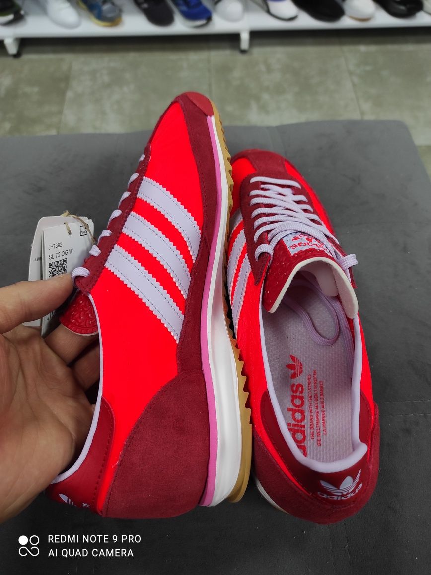 ОРИГІНАЛ 100% Кросівки Adidas Sl 72 Og Red JH7392 42