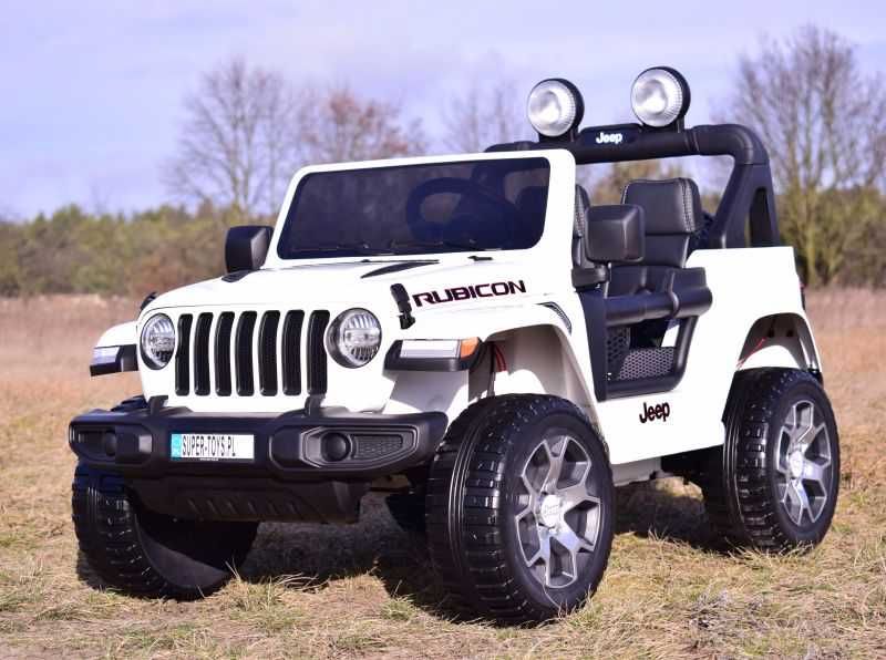 ZABAWKI - Super-Toys Jeep Wrangler Rubicon Pełna Opcja/Dk-Jwr555 Biały