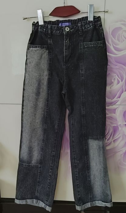 Джинси чорні Lollitop на 11-12 років