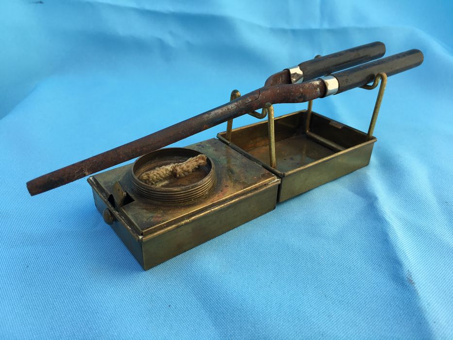 Conjunto antigo para ondular cabelo