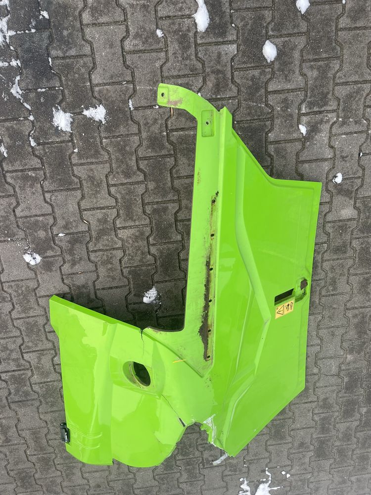 Maska merlo turbofarmer uszkodzona