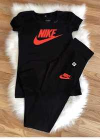 Komplet damski leginsy i koszulka Nike Puma Guess Tommy Hilfiger itp