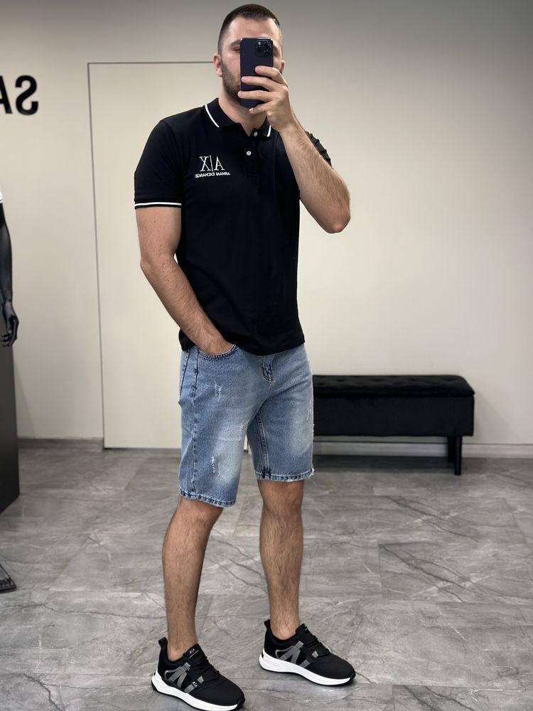 Поло теніска Armani Exchange AX