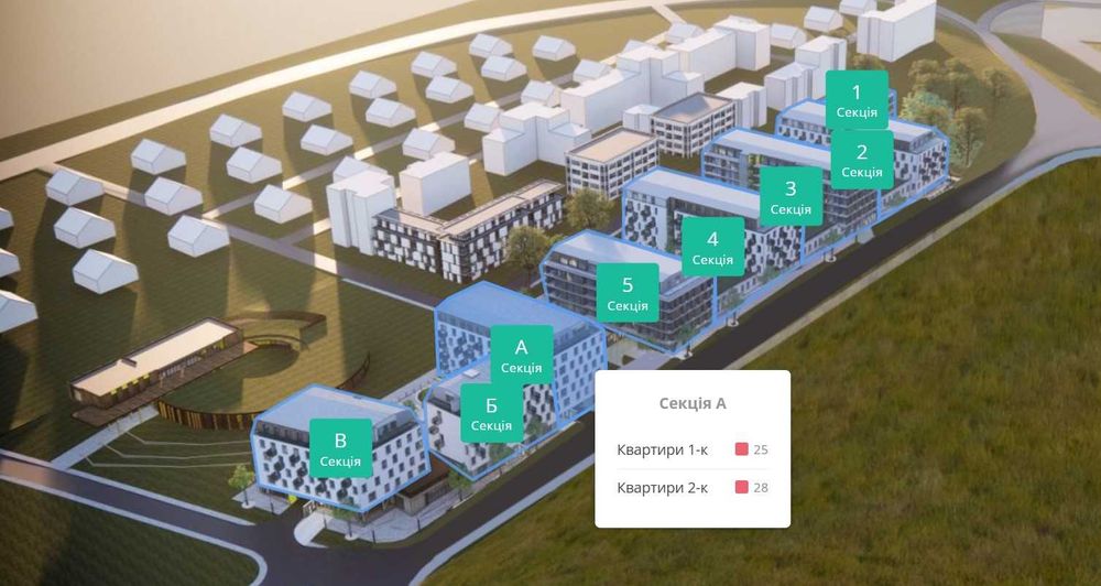 Однокімнатна квартира в ЖК Family House, вул. П. Орлика