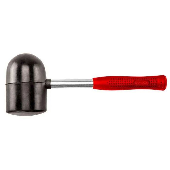TOP TOOLS Młotek gumowy 1,25KG 90mm Trzonek metalowy Szybka wysyłka SK