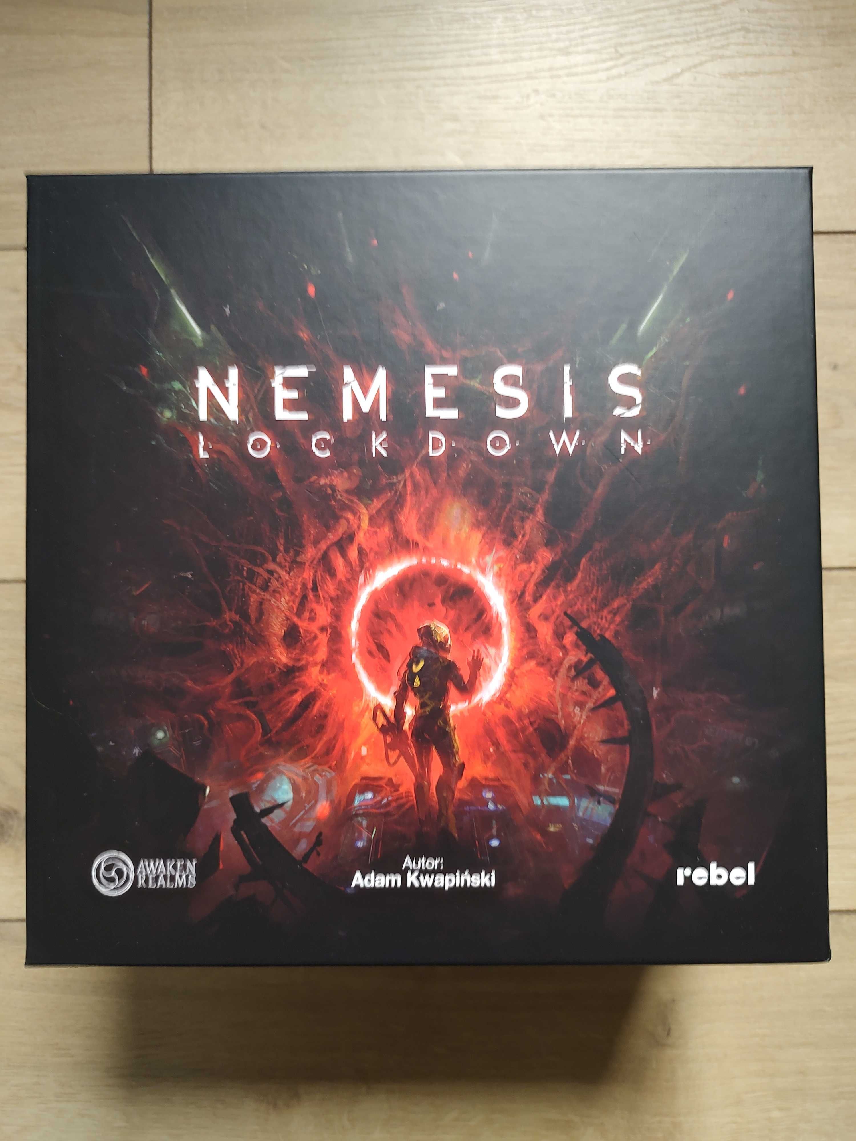 Nemesis Lockdown PL + Stretch Goals Sundrop + zestaw naprawczy nowa