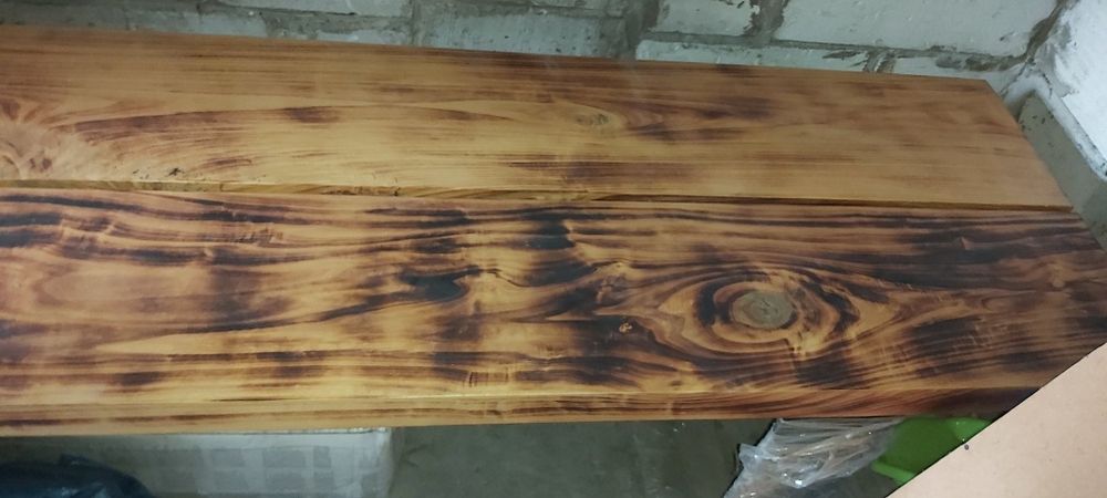 Stół, duży, piękny. Loft, deska