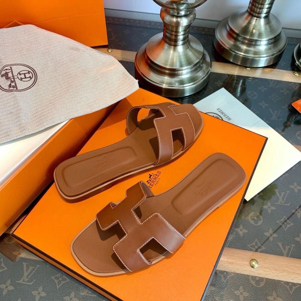 Капці Hermes шльопки ермес шлепки ерме тапки hermes