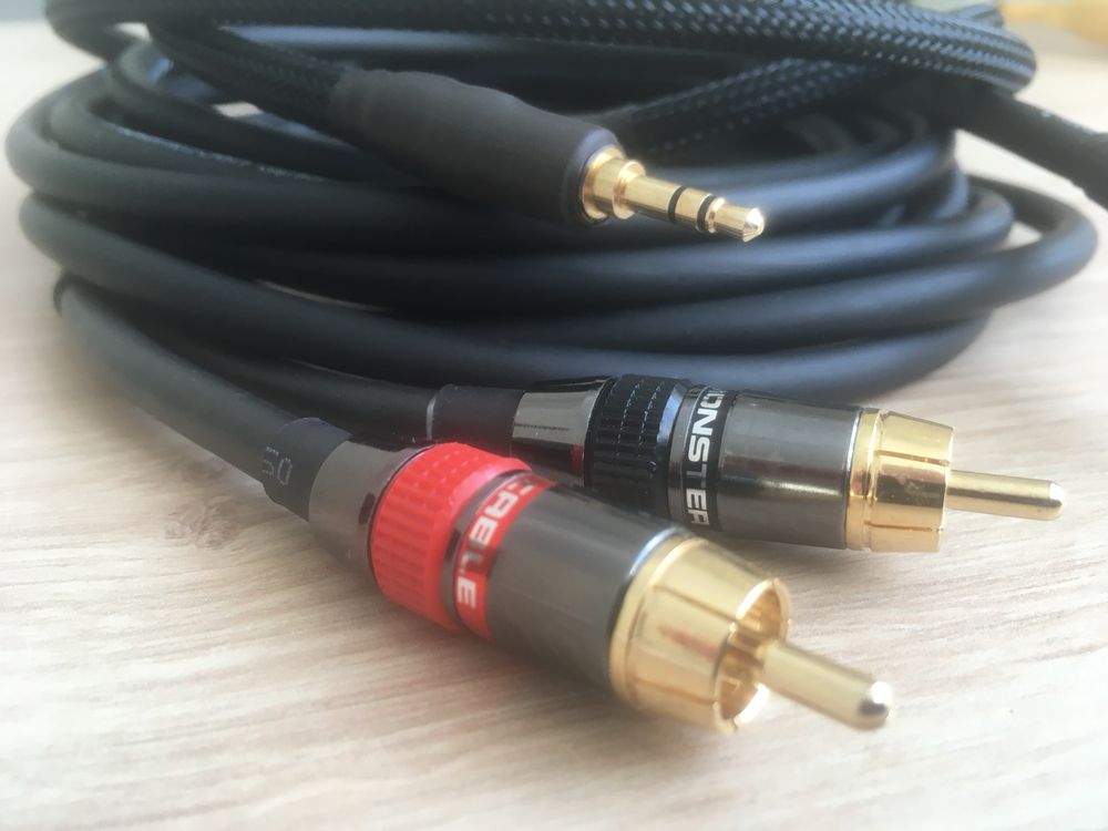 Кабель міжблоковий(межблочный)2RCA/2RCA/3,5mm.