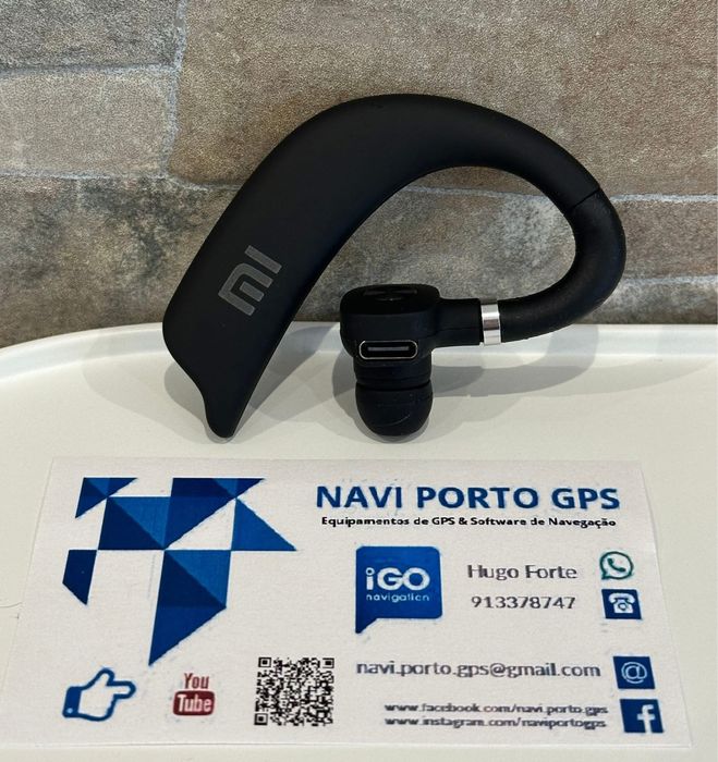 OFERTA AURICULAR BLUETOOTH na compra de GPS 7” ou 9”