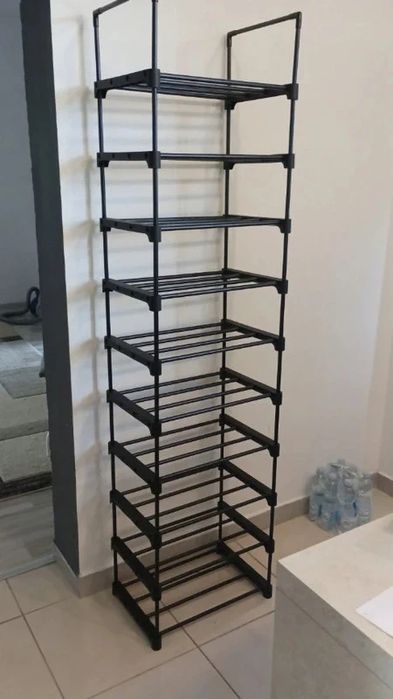 Organizer Metalowa Konstrukcja Loftowa 10 Półek na Akcesoria