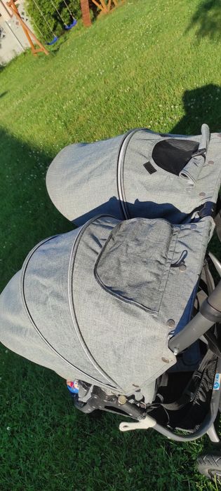Sprzedam wózek spacerowy bliźniaczy valco snap duo