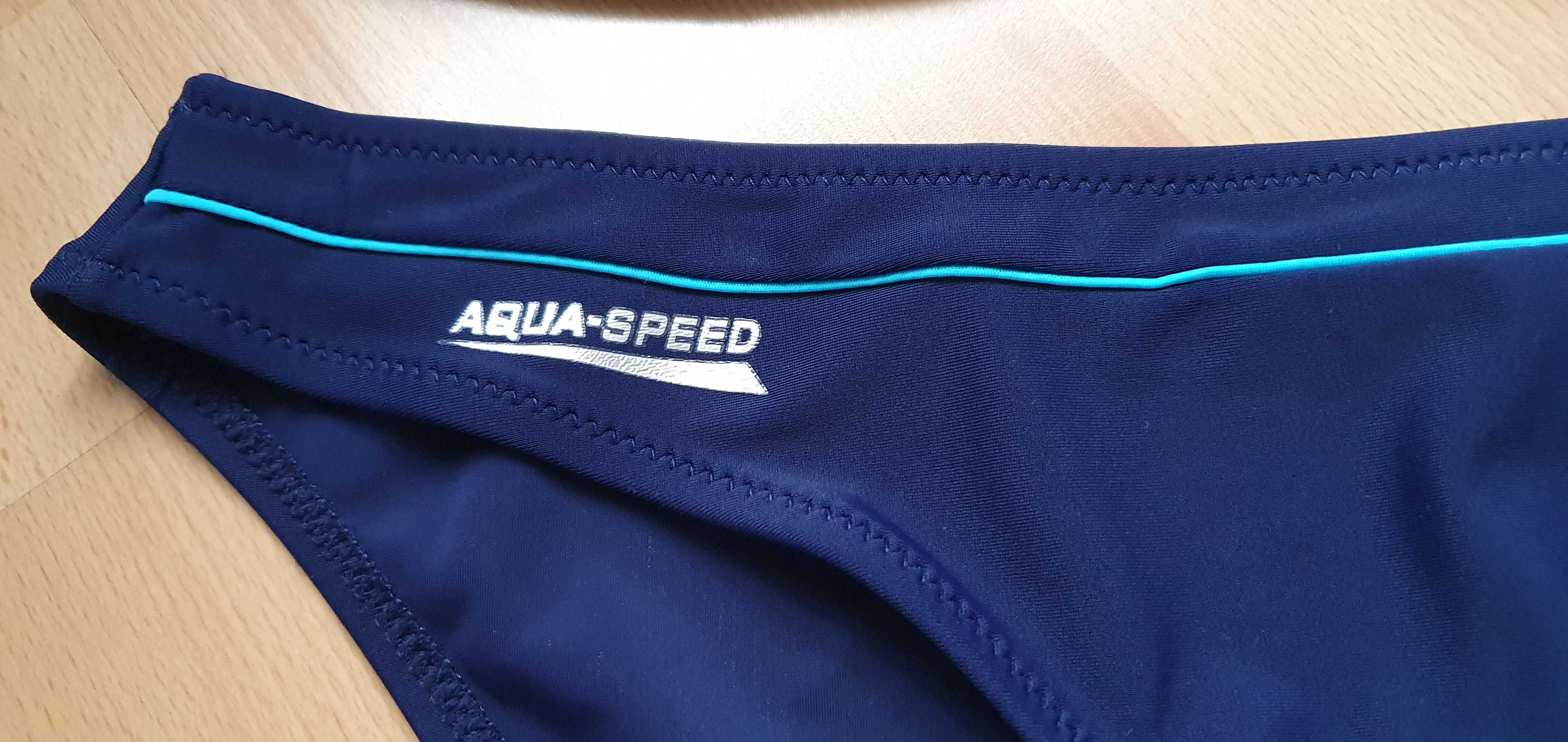 Niebieski strój kąpielowy firmy Aqua Speed Palm Beach rozmiar 40D.Nowy