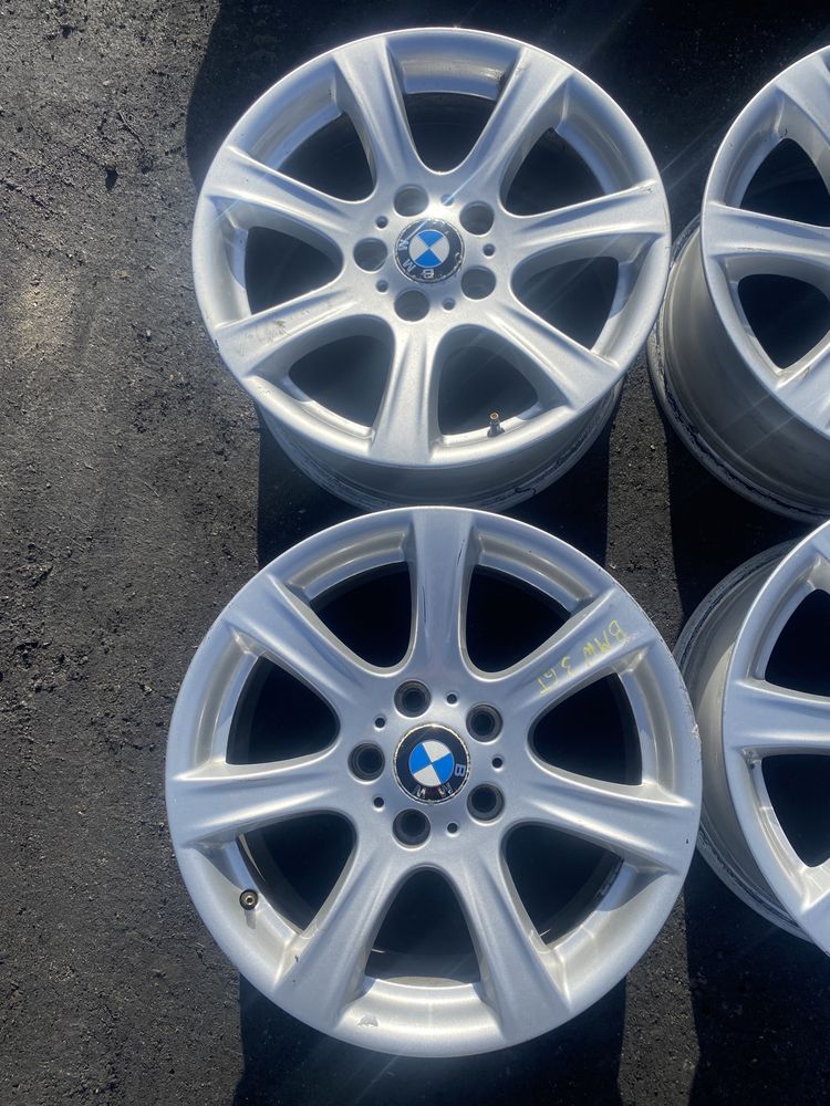 Alufelgi BMW 3 GT 5x120 R 17 ladny stan proste