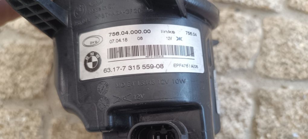 Farol de nevoeiro BMW F20 F21 F30 F31 F32 F34
