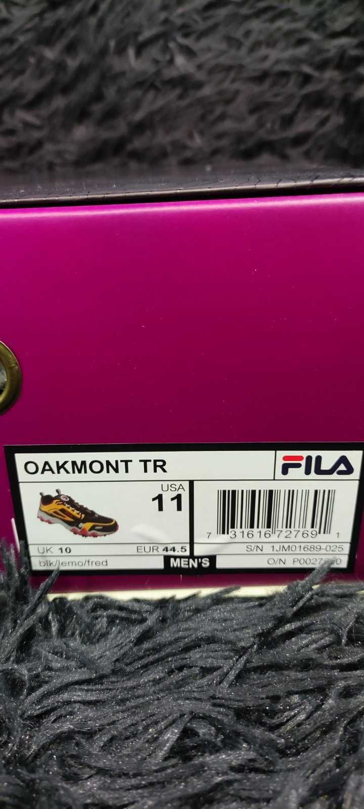 Кроссовки Fila Oakmont TR Black/Lemon/Fila Red