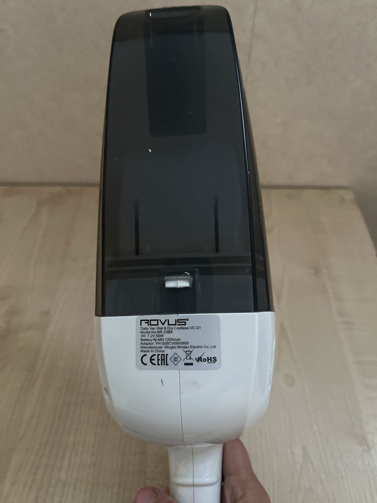 Пилосос ручний ROVUS Daily Vac Wet & Dry Cordless VC G1