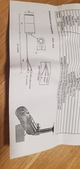 Камера відеонагляду Vision vb32cshrx