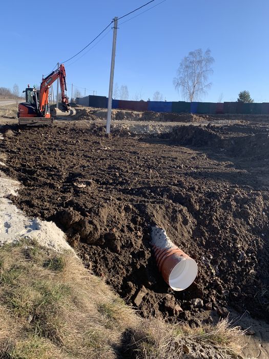 Послуги міні екскаватора Ямобур Гідромолот