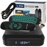 Android TV BOX Bluetooth SmartTV 4K WiFi +pilot Air Mouse BLOW 77-306#