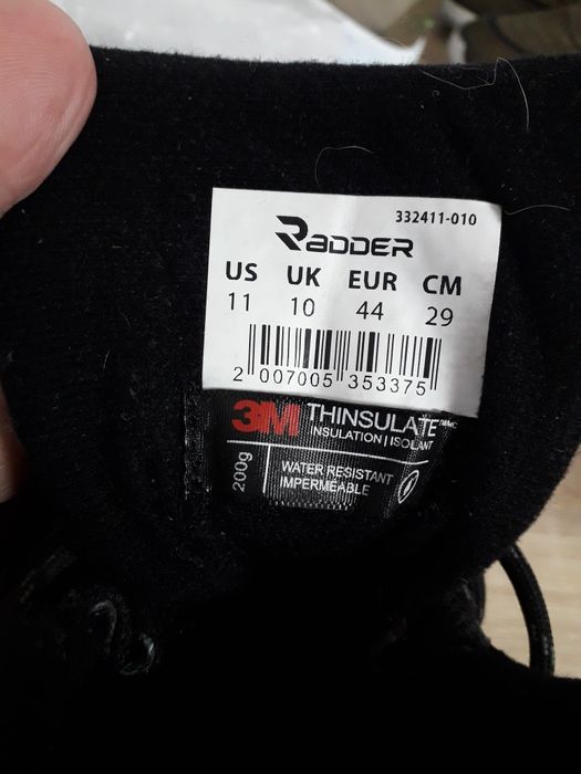Ботинки мужские Radder.Waterproof.43.5-44 р.оригинал