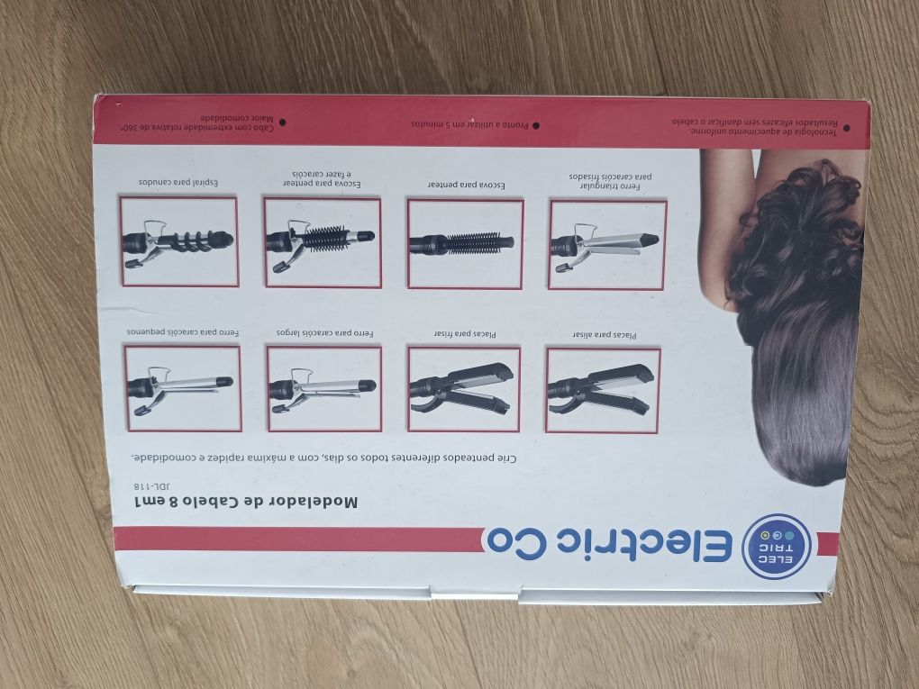 Modelador de cabelo 8 em 1