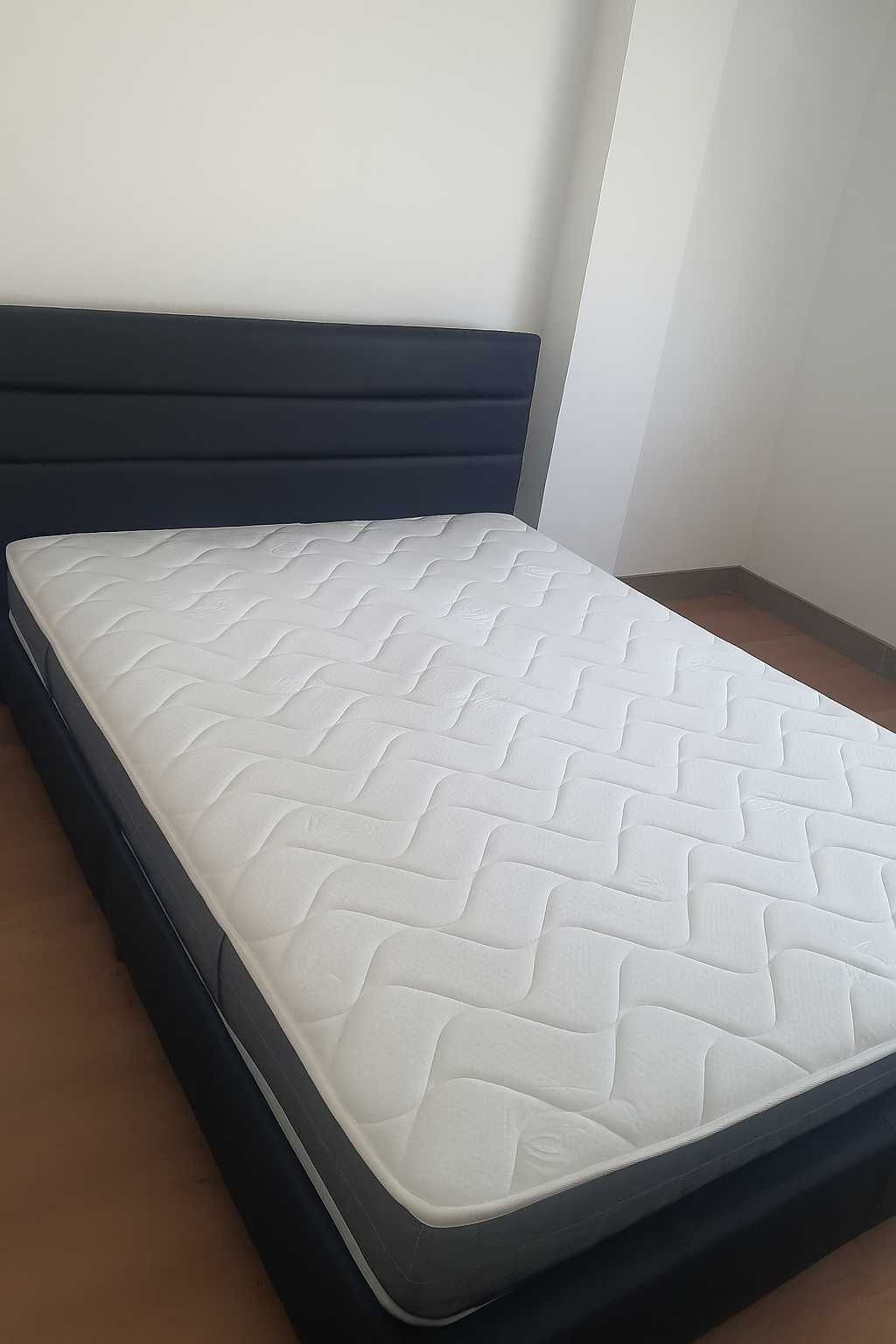 Cama Casal 190x140 e Colchão DORMUS 8 Meses de Uso | Excelente Estado