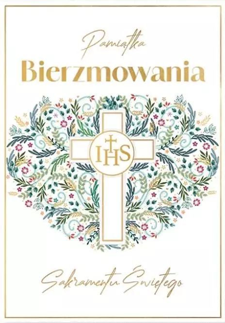 Karnet A5 Bierzmowanie. Krzyż. Henry