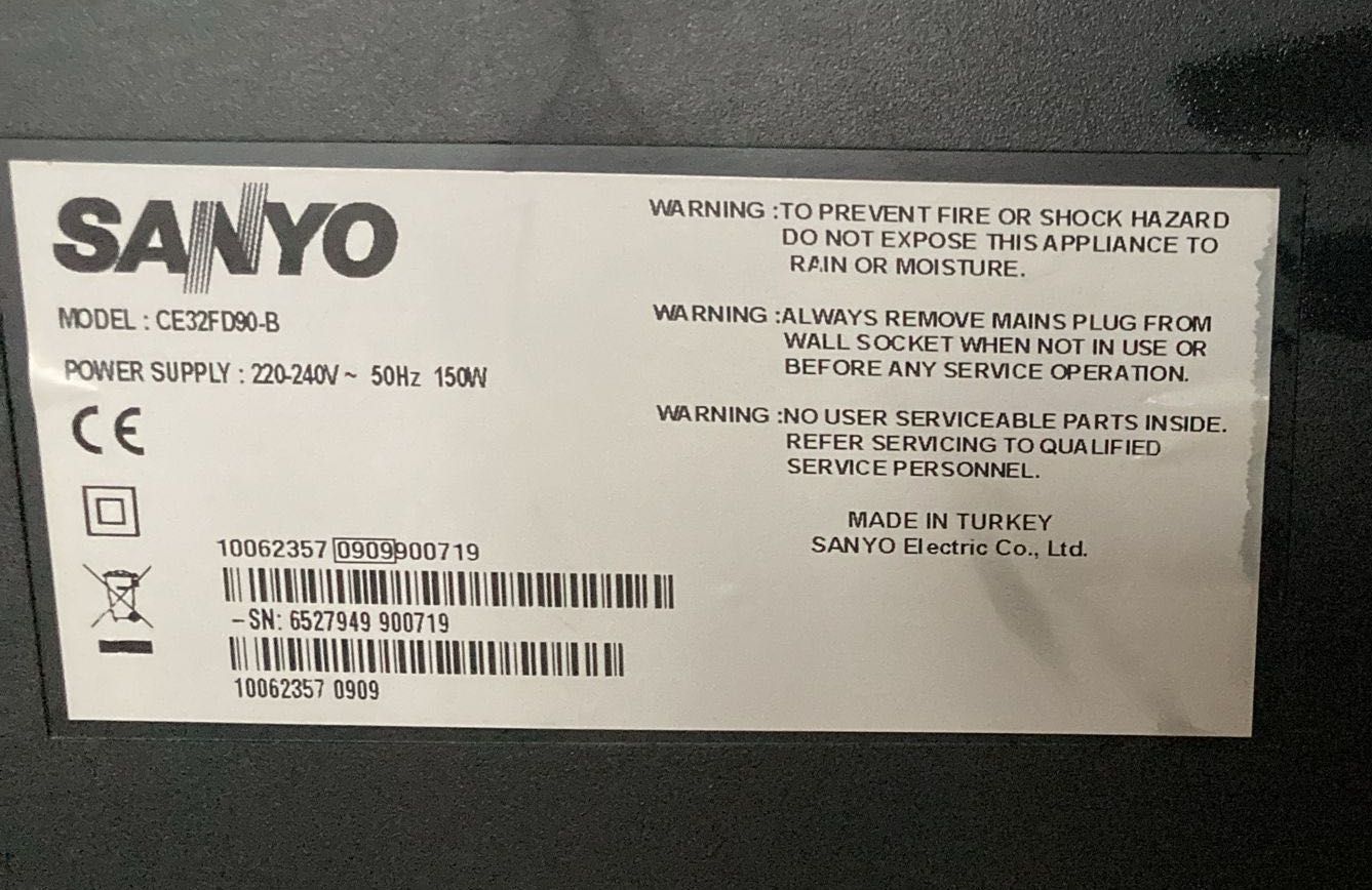 Telewizor LCD SANYO CE32FD90-B