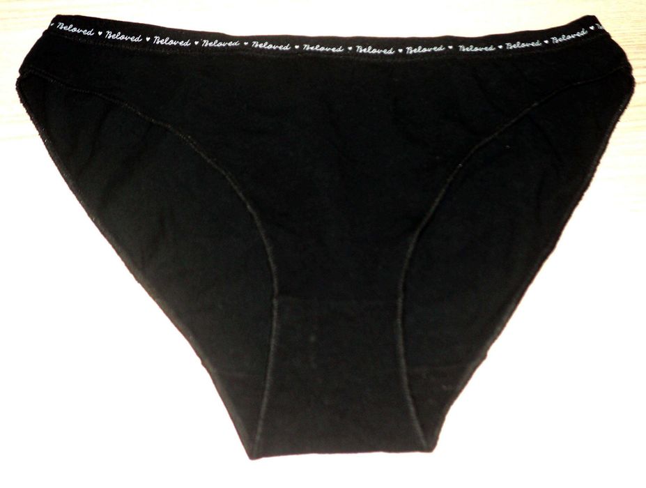 Czarne damskie majtki roz. 38-40 M-L