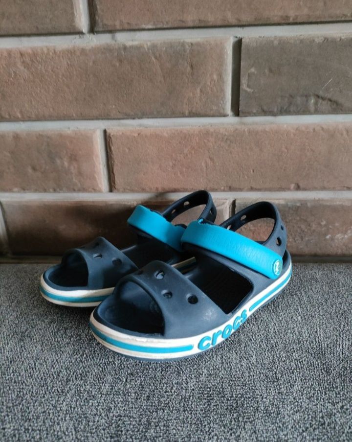 Crocs Bayaband rozmiar 25 26 C9 sandały kąpielowe letnie 15,7 chłopiec