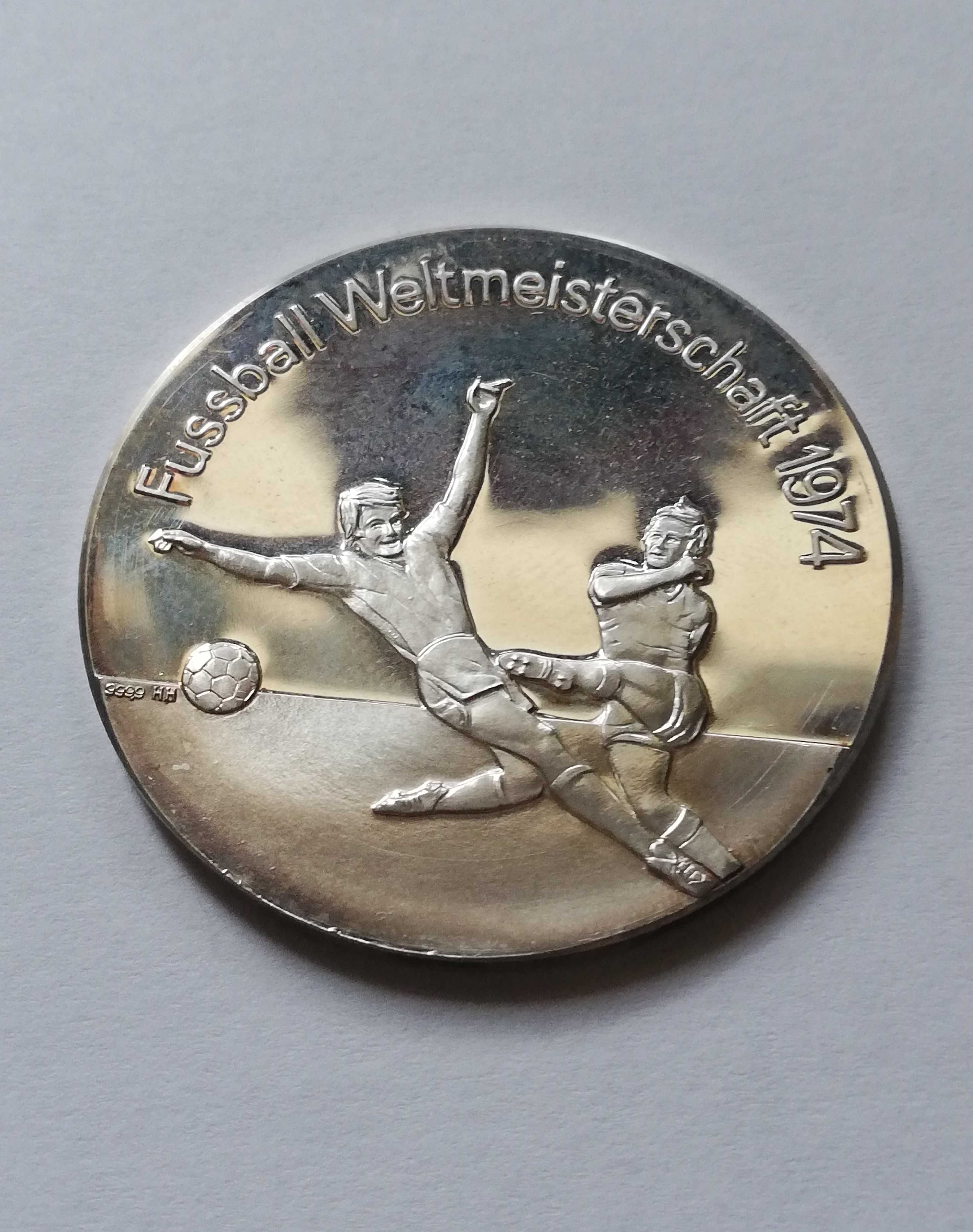 Monachium 1974 - Mistrzostwa Świata w Piłce Nożnej - medal srebrny