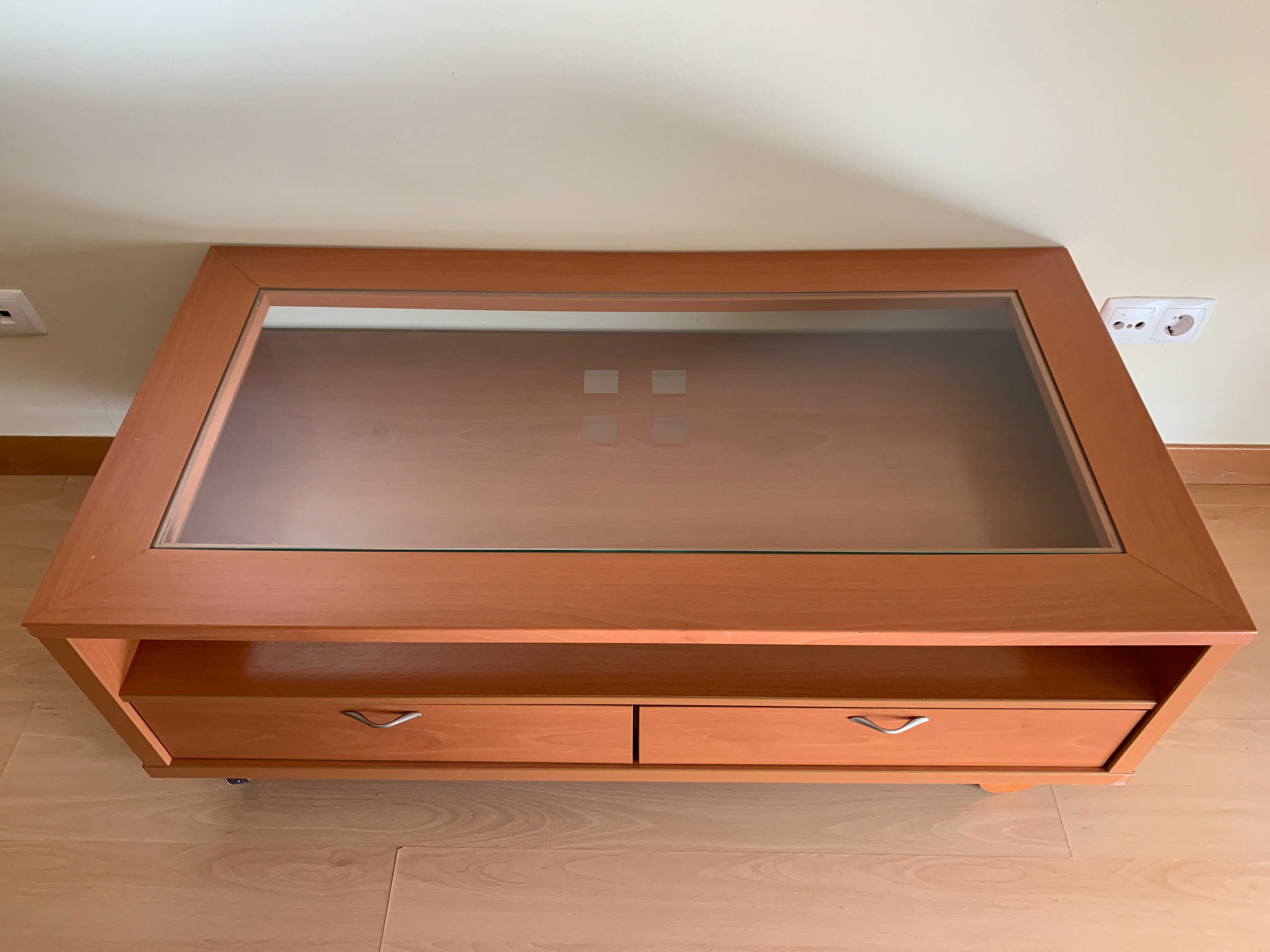 Mesa de Sala em vidro