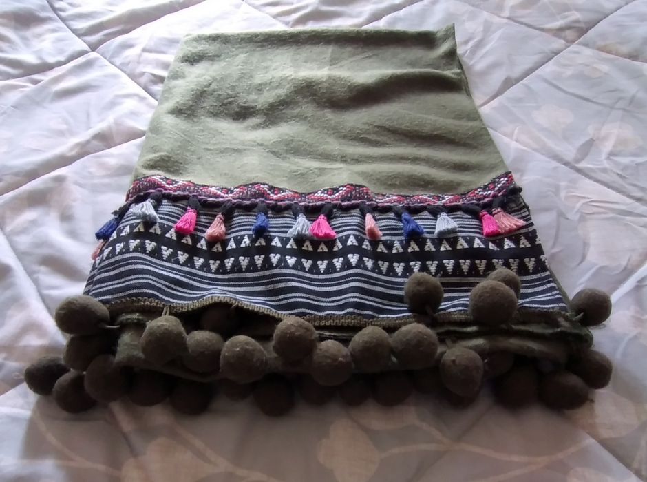 Echarpe de inspiração oriental