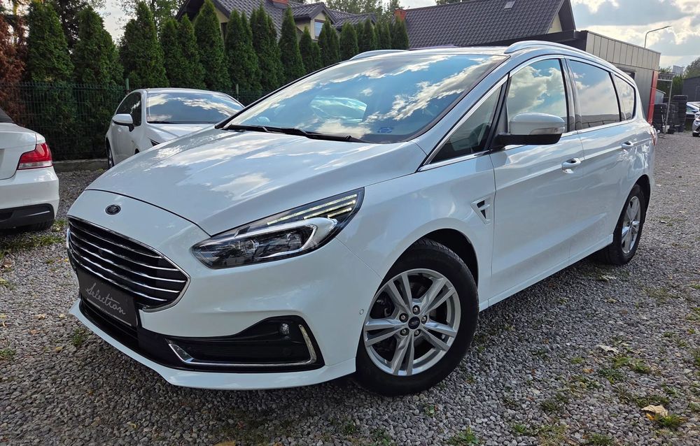 Ford S-Max 2.0 190KM FV23% TITANIUM Park Asist Blisy Kamery Oryginał lakierSerwis