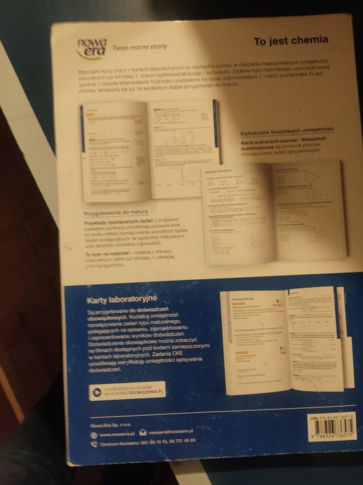 Maturalne karty pracy to jest chemia dla LO i technikum zakres rozszer